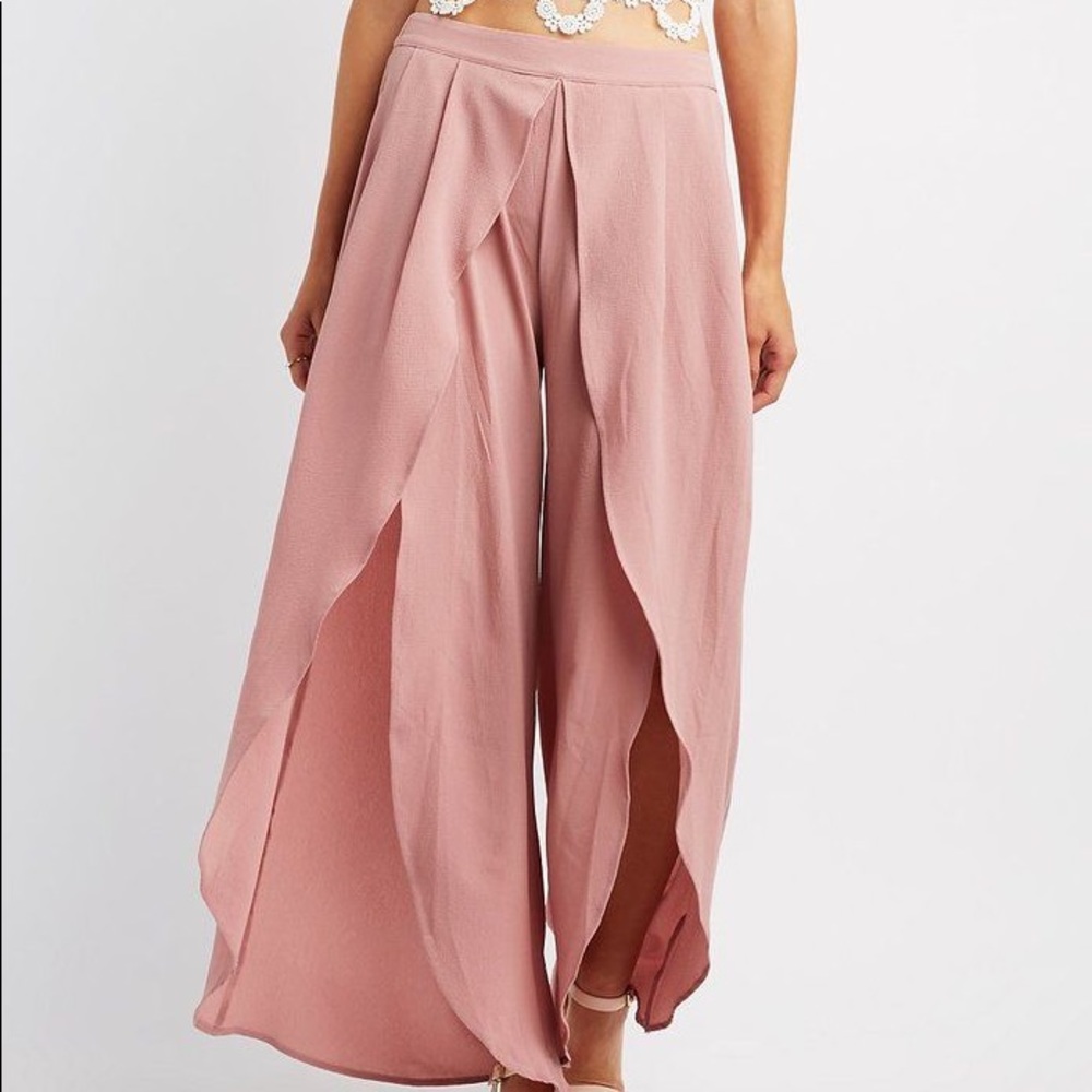 Charlotte Russe Tulip Palazzo Pants NWOT